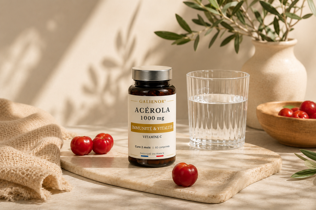 Acérola et vitamine C GALIENOR®
