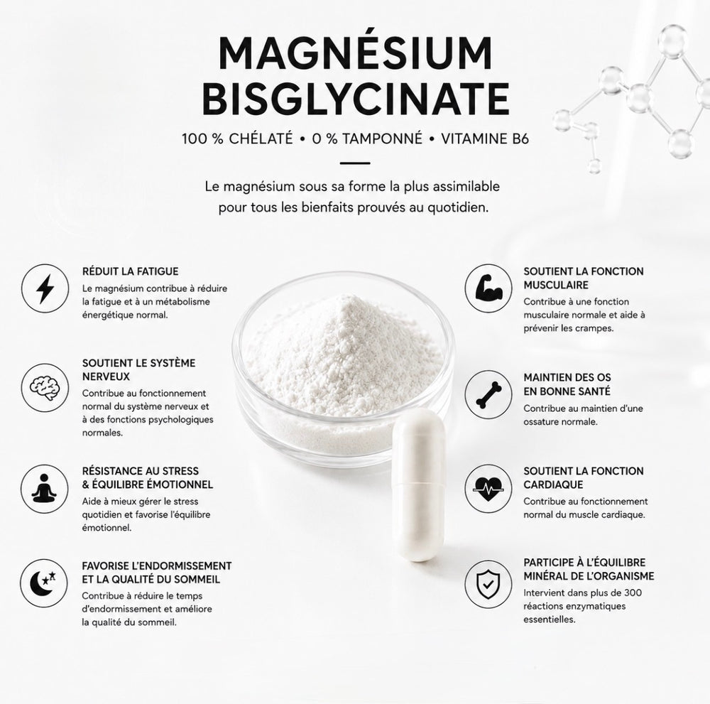 MAGNÉSIUM BISGLYCINATE
