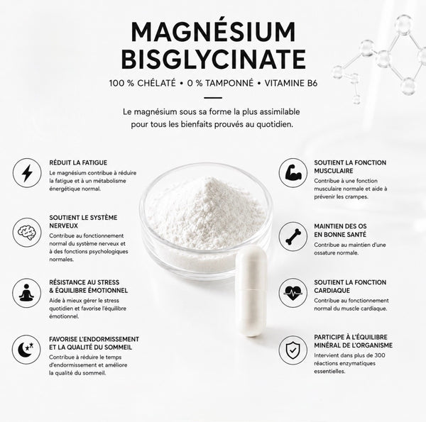 MAGNÉSIUM BISGLYCINATE