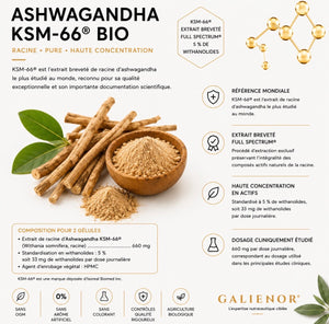 ASHWAGANDHA KSM-66® BIO